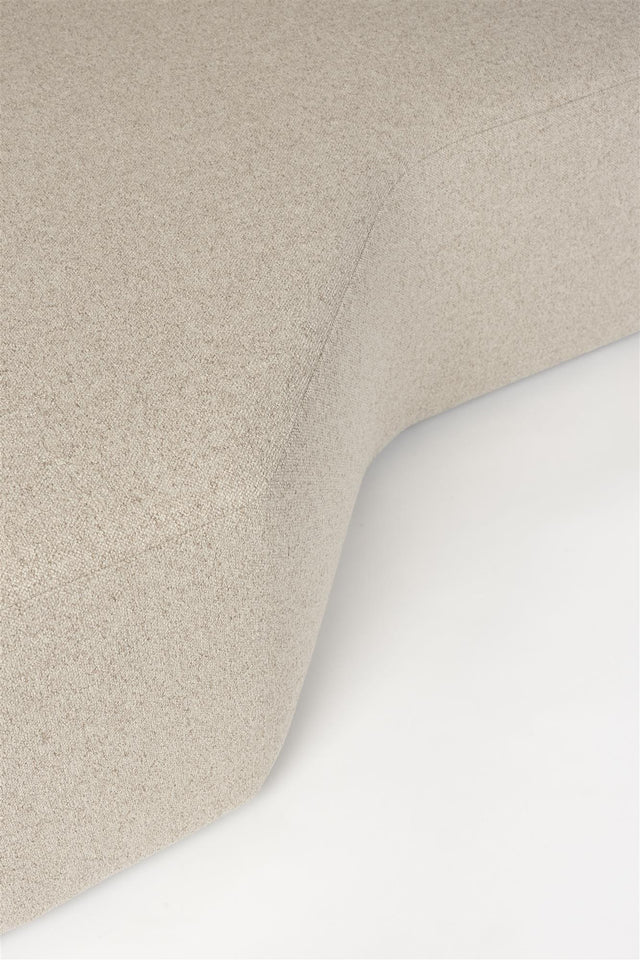 Zuiver-Element Prosper Chaise Longue Right Cappuccino 模組沙發