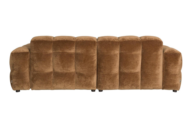 Dutchbone-Hackman 3-Seater Velours 三人沙發 -咖啡色