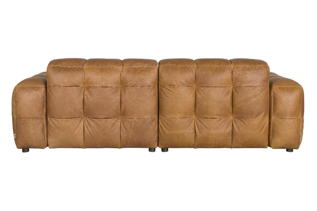 Dutchbone-Hackman 3-Seater Leather 三人沙發 -咖啡色
