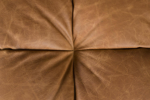 Dutchbone-Hackman 4 5-Seater Leather 大型沙發 -咖啡色