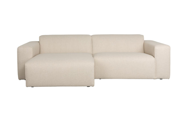 Zuiver-Milka 3-Seater Left 三人沙發 -奶油色