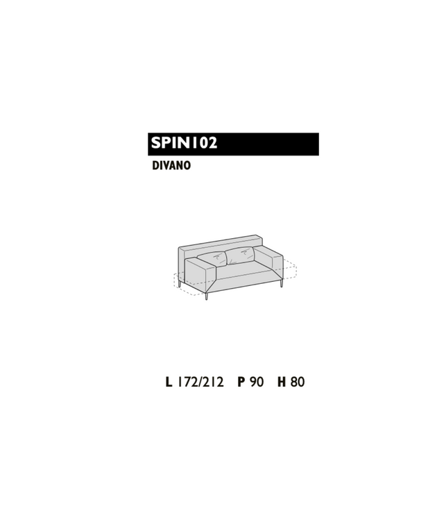 Samoa Italia-Spin 機能手把模組沙發