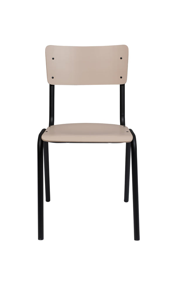Zuiver-Back To School Matte 餐椅 -米色