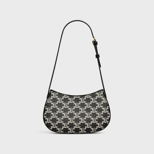 【現貨】Celine TILLY 雙色標誌印花腋下包