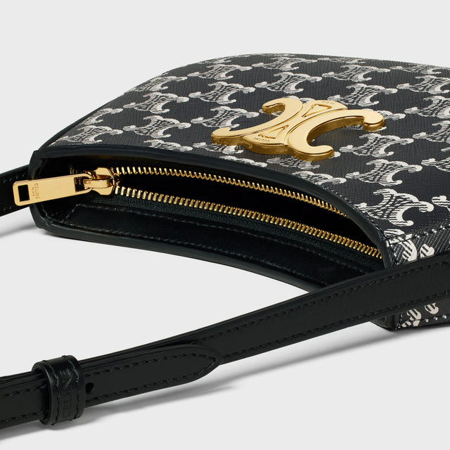 【現貨】Celine TILLY 雙色標誌印花腋下包