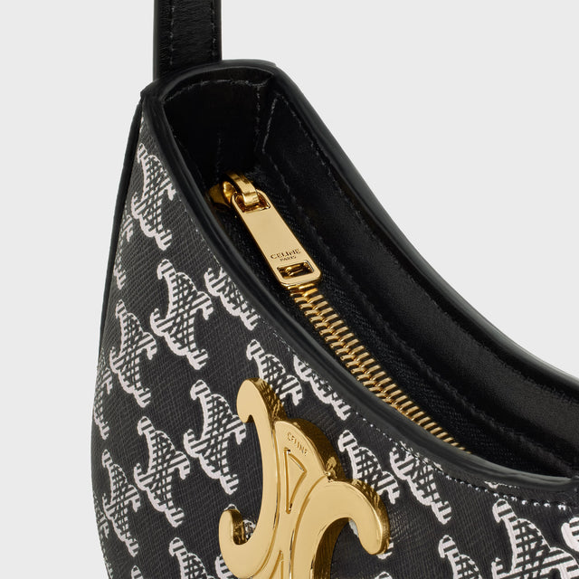 【現貨】Celine TILLY 雙色標誌印花腋下包