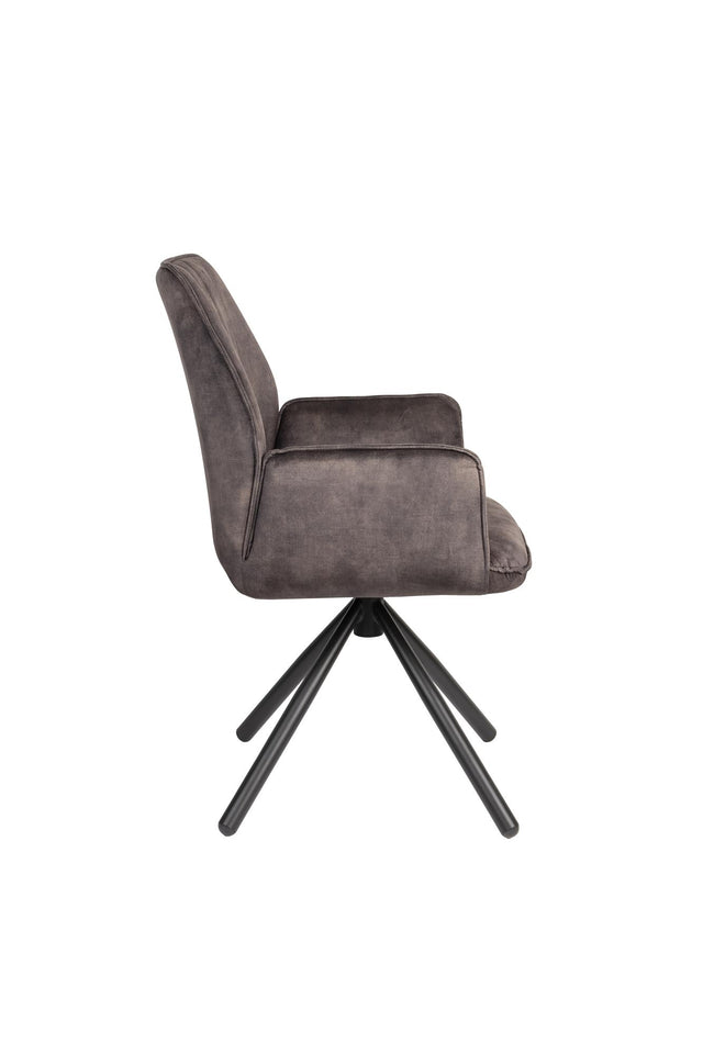 Zuiver-Jamie Wood 餐椅 -咖啡色