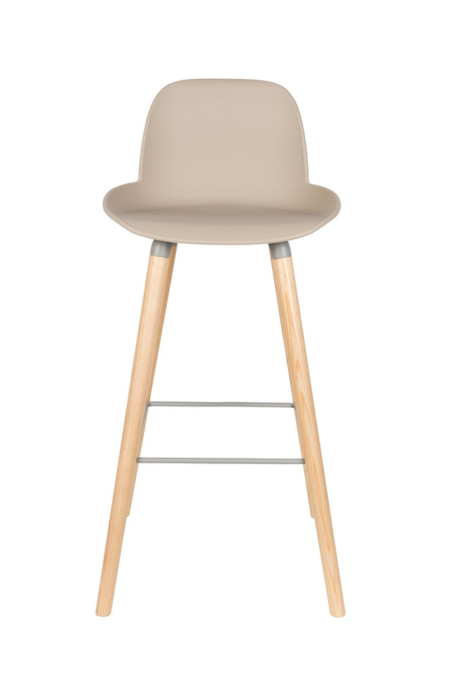 Zuiver-Barstool Albert Kuip 吧台椅 -灰褐色