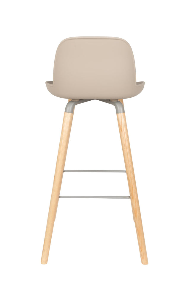 Zuiver-Barstool Albert Kuip 吧台椅 -灰褐色