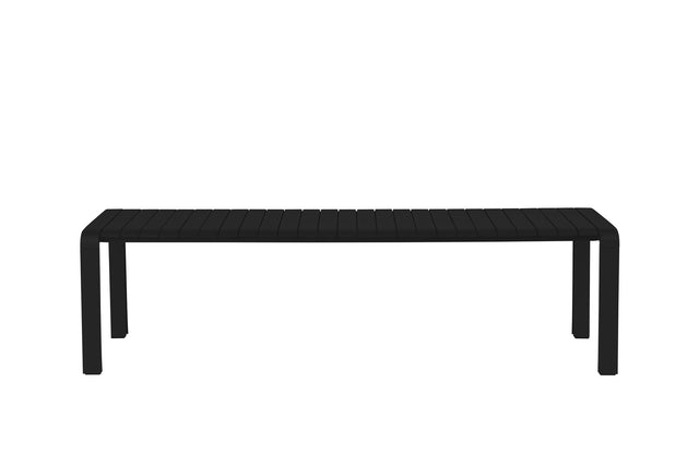 Zuiver-Garden Vondel 175x45 戶外長凳 -黑色