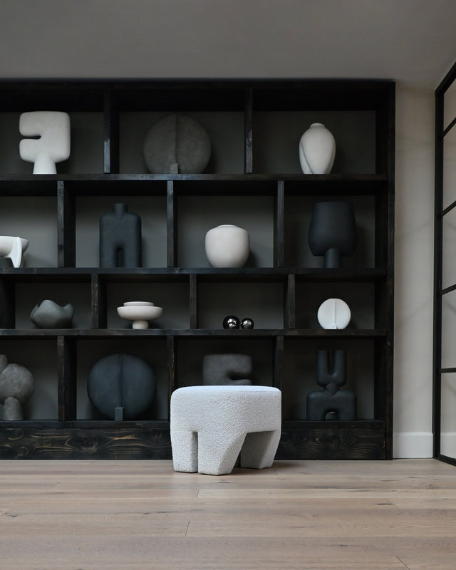 【现货】101 Copenhagen-Sculpt 雕塑凳 - 米白色