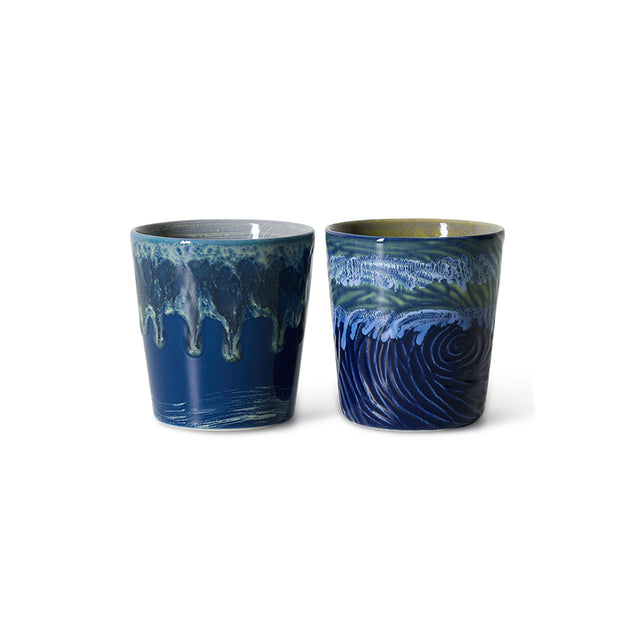 Hkliving-70s ceramics: Van Gogh coffee mugs