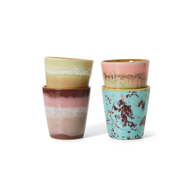 Hkliving-70s ceramics: ristretto mugs