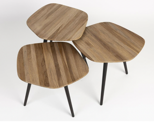 White Label Living-可愛茶几三件組