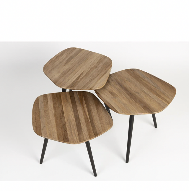 White Label Living-可愛茶几三件組