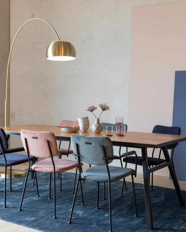 Zuiver-Benson 餐椅-灰藍色