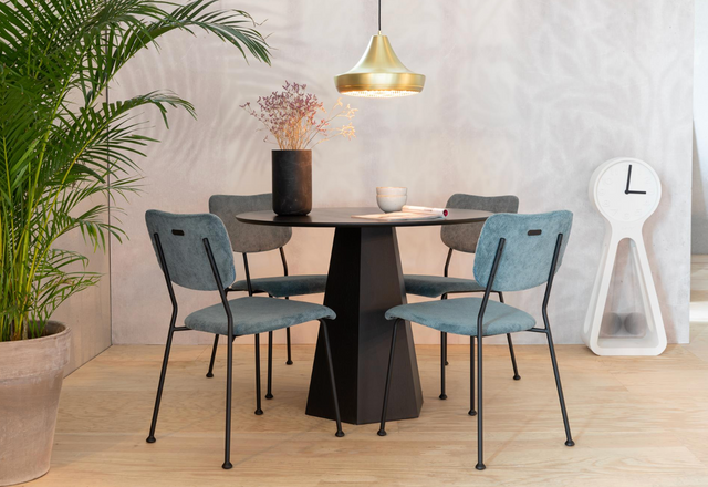 Zuiver-Benson 餐椅-灰藍色