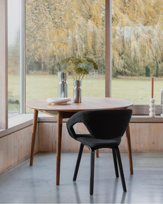 Zuiver-Flexback 扶手椅-黑色