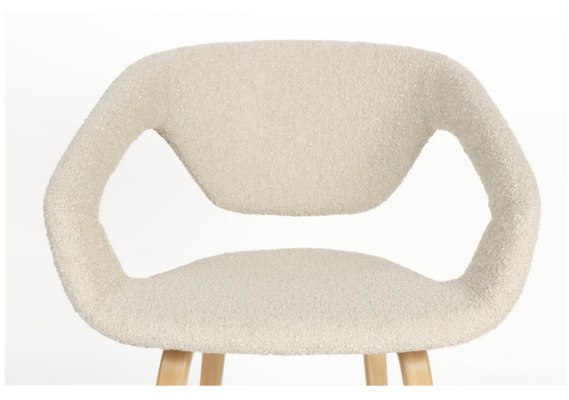 Zuiver-Flexback 扶手椅-米色