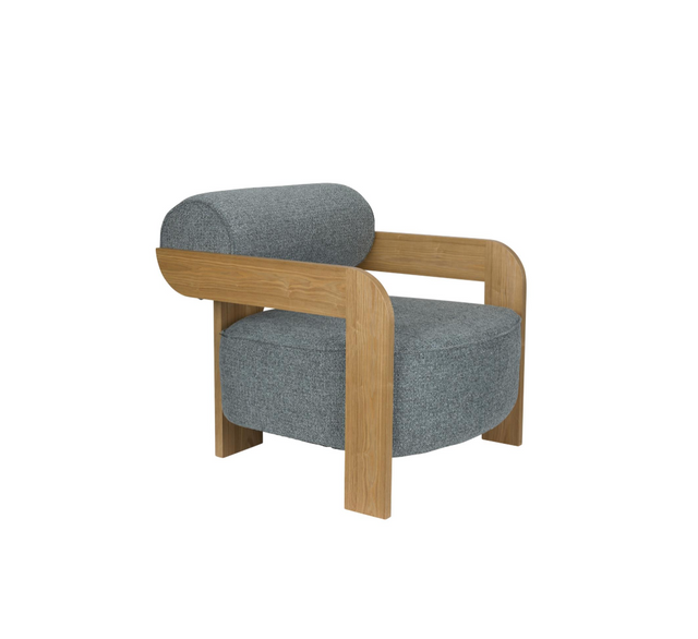 Zuiver-Oolong休閒椅-藍色