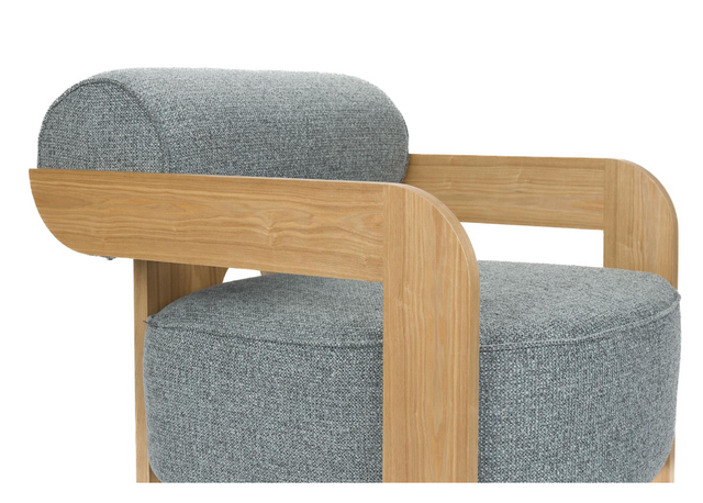 Zuiver-Oolong休閒椅-藍色