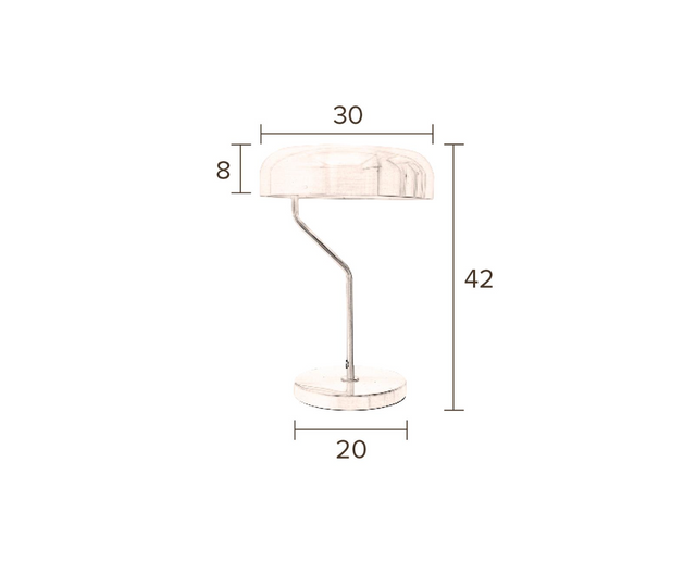 Dutchbone - Eclipse 桌燈 - 黑色