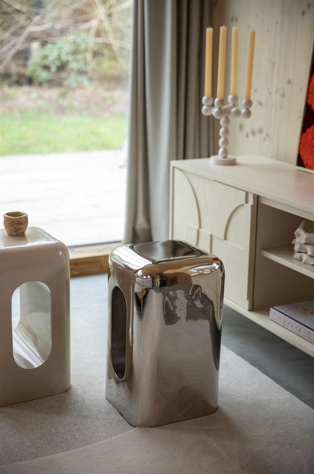 Zuiver - Creek 邊桌 - 鉻色