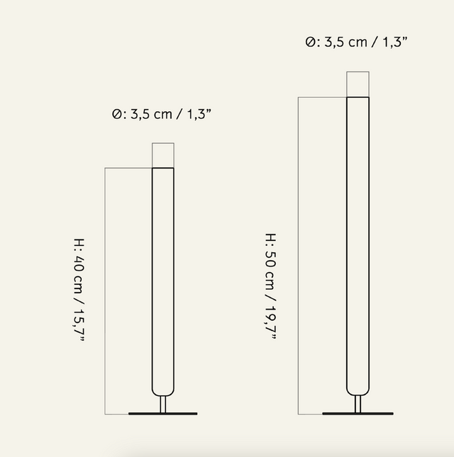 Audo Copenhagen-Stance 花瓶 H40