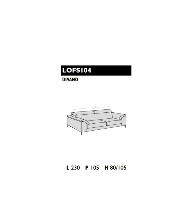 Samoa Italia-Loft 機能靠背模組沙發