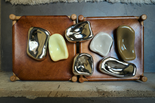 HKliving 擺飾雕塑|Glass sculpture, moss