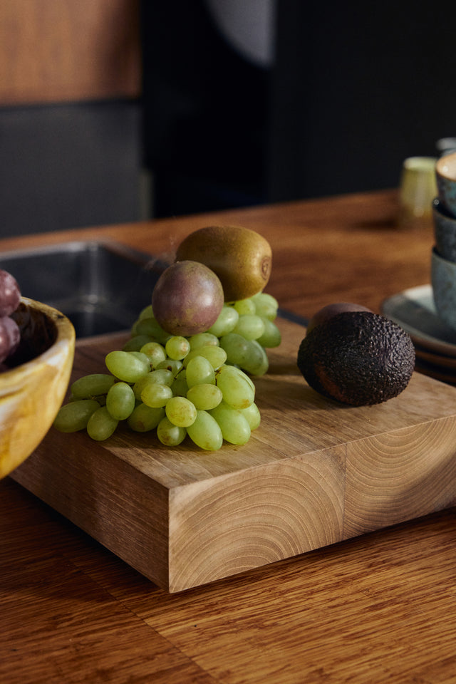 HKliving 托盤|Teak cube, large