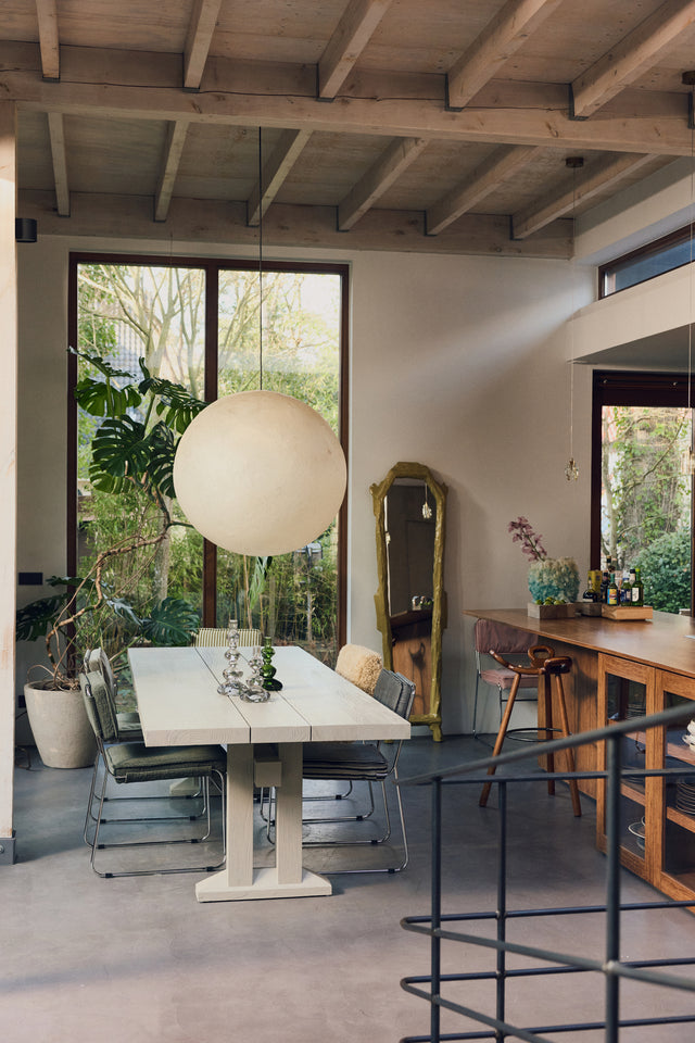HKliving 鏡子|Teun Zwets for HKLIVING: antique mirror, khaki