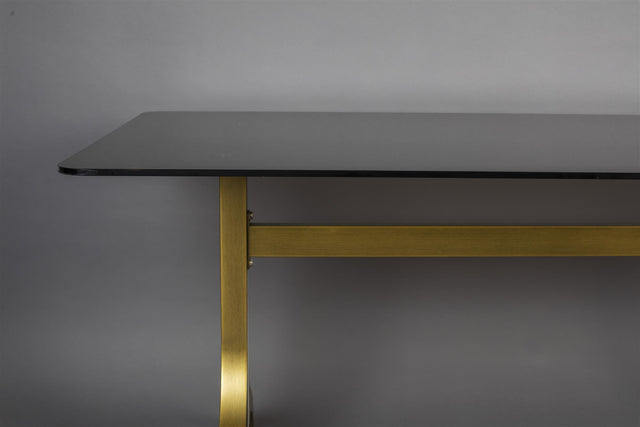 Dutchbone-Sansa 180x90 餐桌 -金色