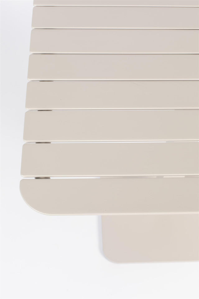 Zuiver-Garden Bistro Vondel 71x71 Clay 戶外桌 -白色