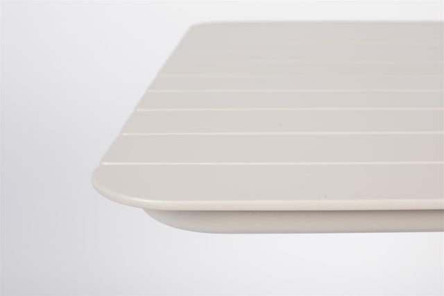 Zuiver-Garden Bistro Vondel 71x71 Clay 戶外桌 -白色