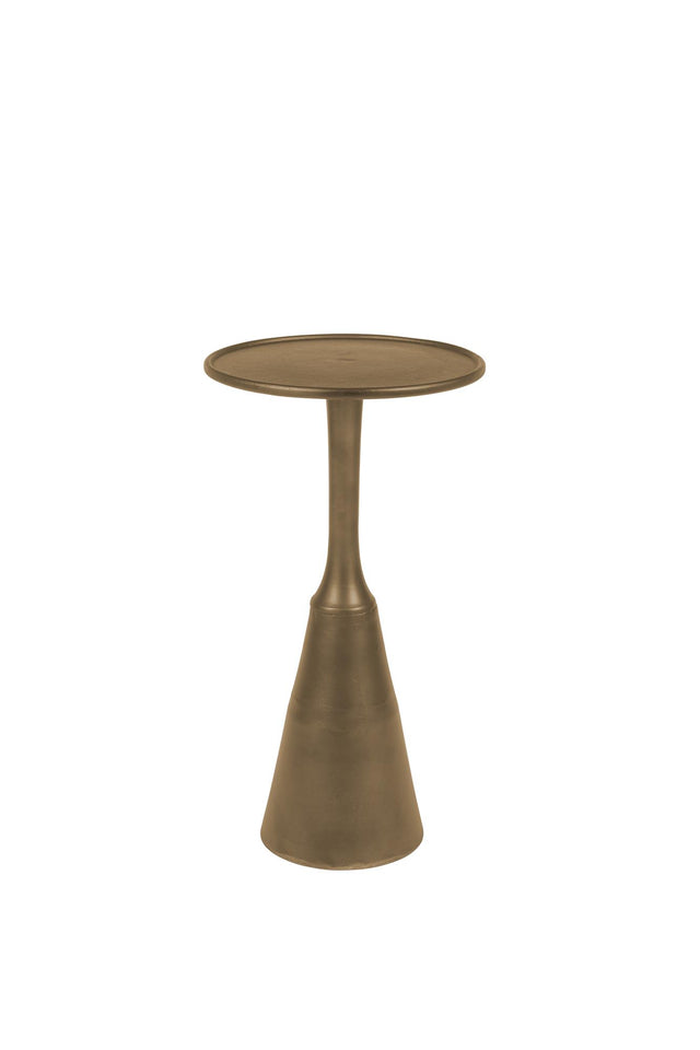 Zuiver-Noah Antique Brass 邊桌 -金色