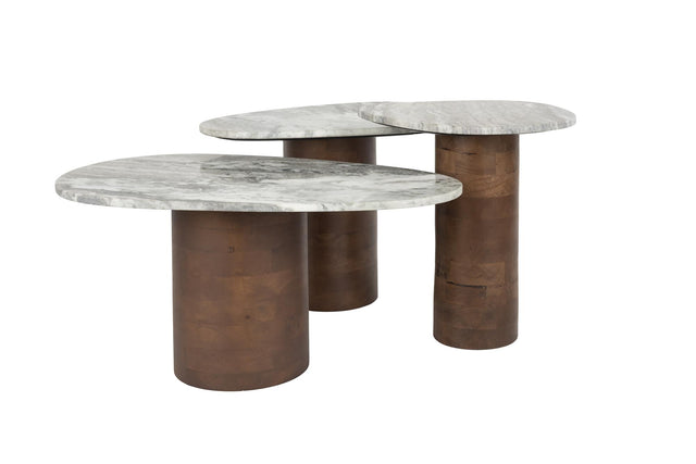 Dutchbone-Suki (Set of 3) 邊桌 -咖啡色