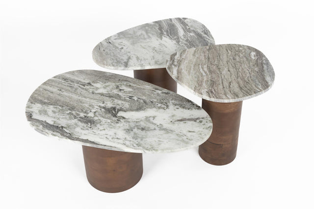Dutchbone-Suki (Set of 3) 邊桌 -咖啡色