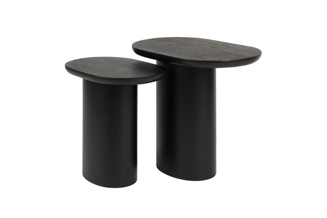 Zuiver-Bela (Set of 2) 邊桌 -黑色