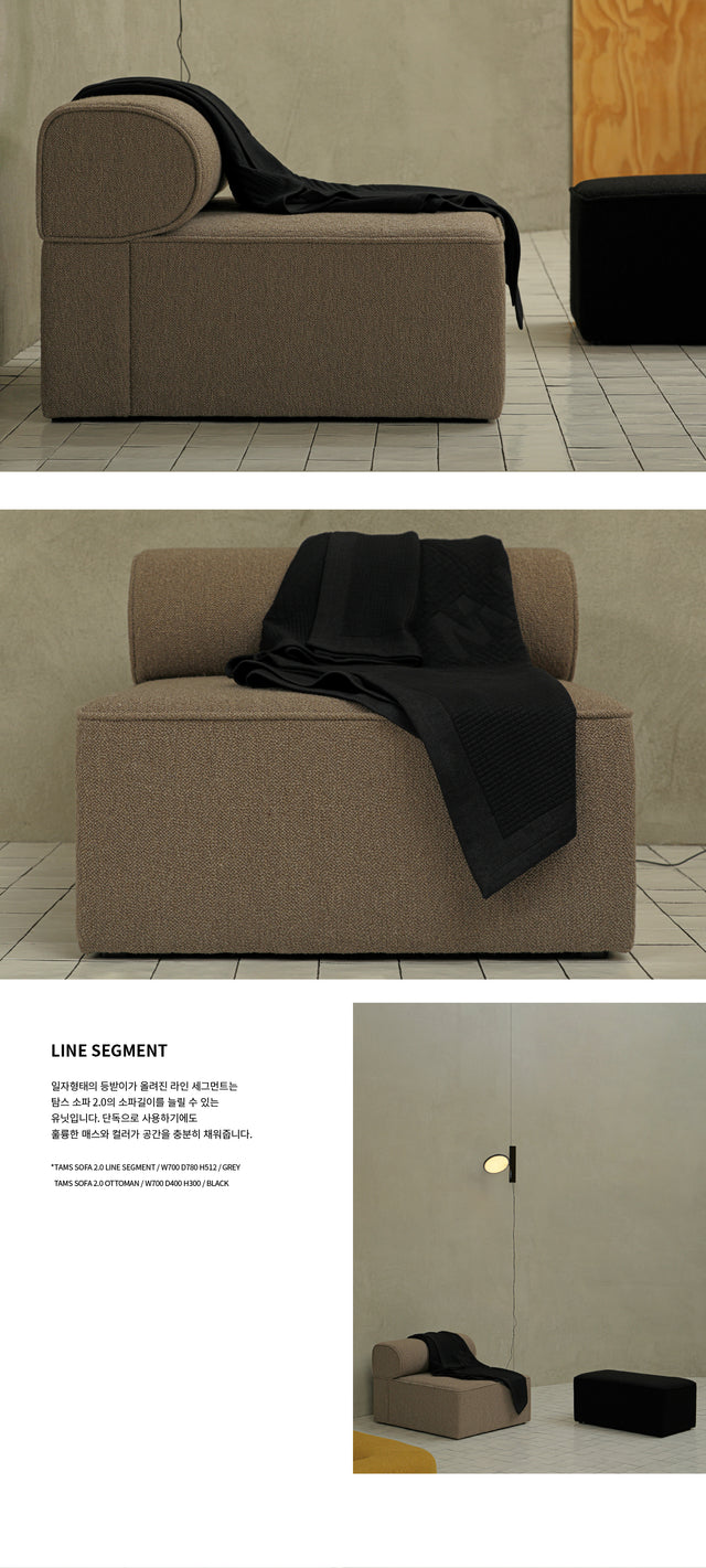 Rareraw-TAMS Sofa 2.0 Line Segment 直線段