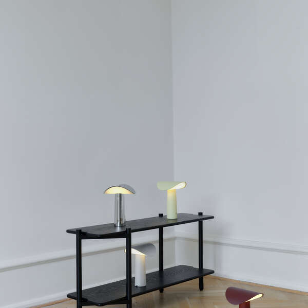 GEJST-LIUM Portable Lamp Chrome