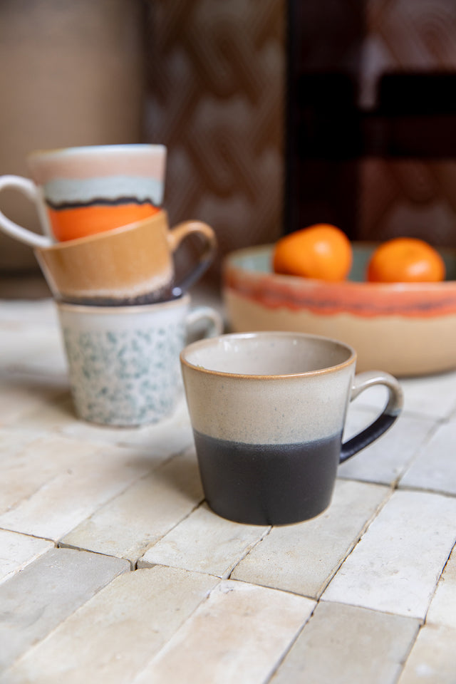 Hkliving-70s ceramics: cappuccino mug