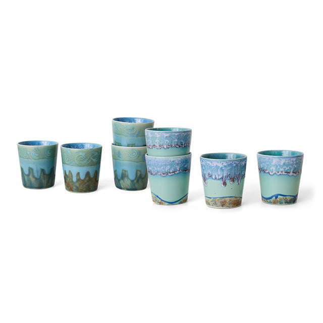 Hkliving-70s ceramics: Van Gogh coffee mugs
