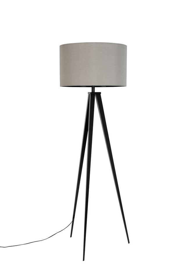 Zuiver-Tripod三腳落地燈 - 黑灰