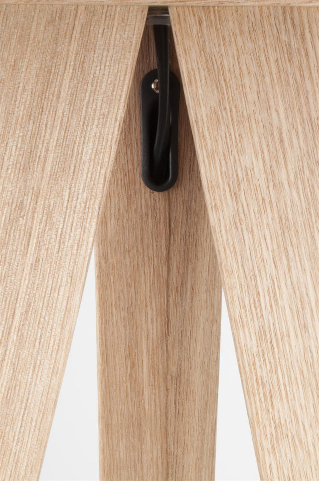 Zuiver-Tripod Wood 落地燈 -黑色
