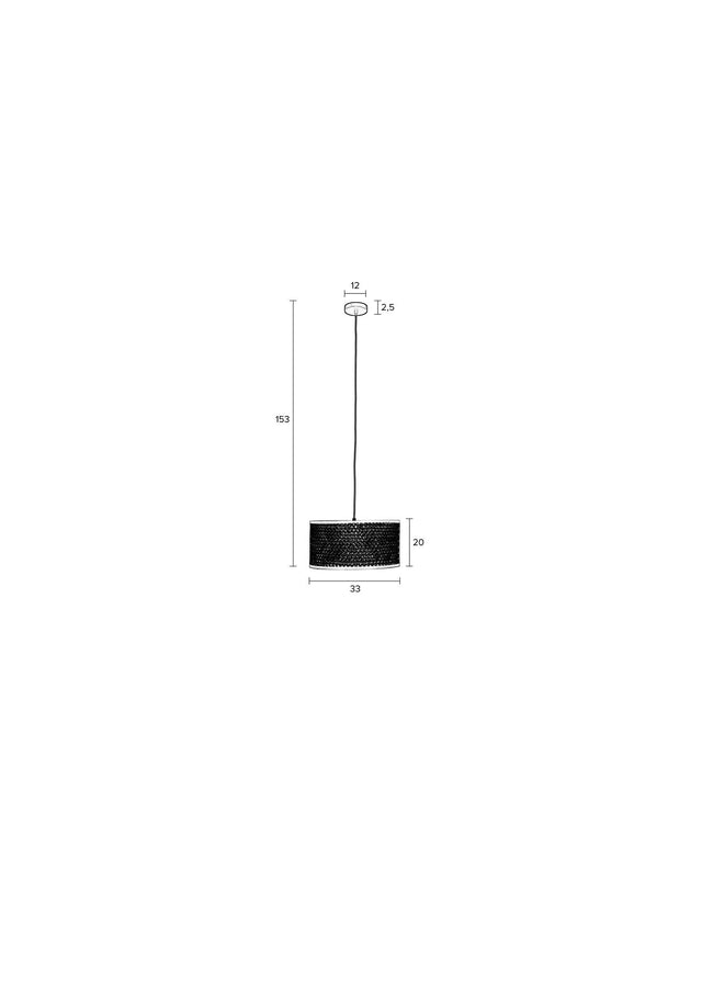 Zuiver-Isla Bamboo Small 吊燈 -米色