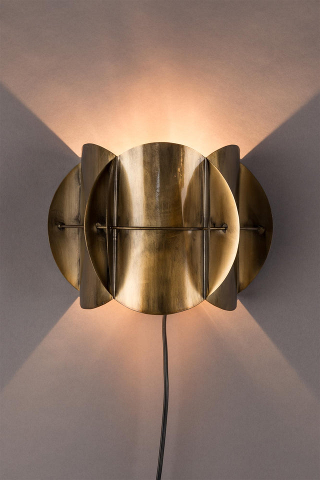 Dutchbone-Corridor Antique Brass 壁燈 -金色