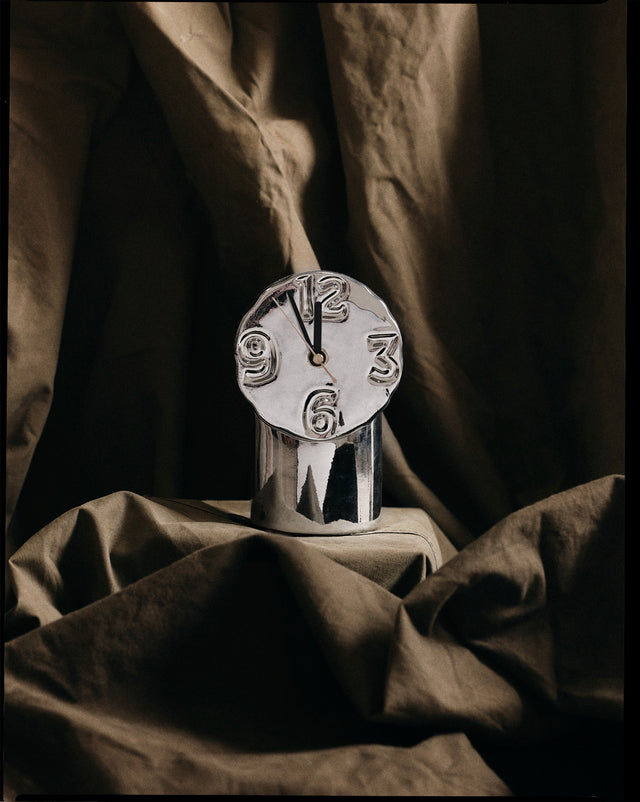 Hkliving-Retro ceramic clock