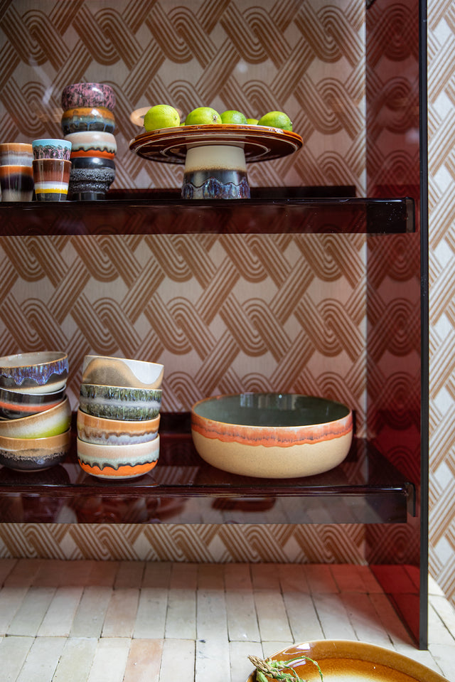 Hkliving-70s ceramics: dessert bowl