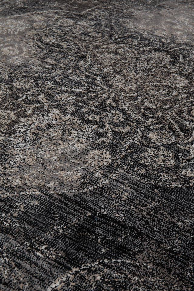 Dutchbone-Rugged 170x240 家飾 -黑色
